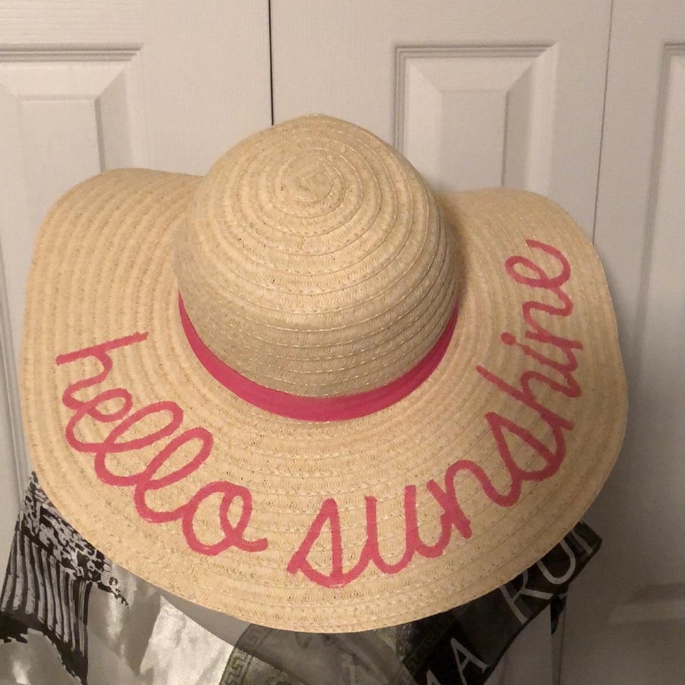 Gorgeous Floppy “Hello Sunshine” Hat